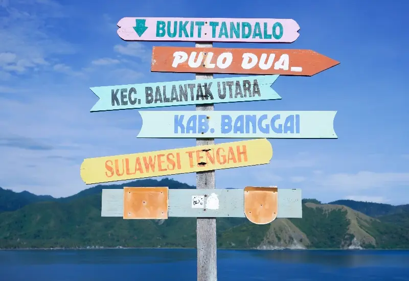 Pulo Dua Akses Menuju Pulo Dua Balantak