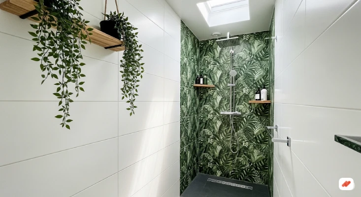 Kamar Mandi Tropis Minimalis