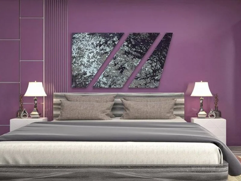 Rumah warna cat adem minimalist Lavender