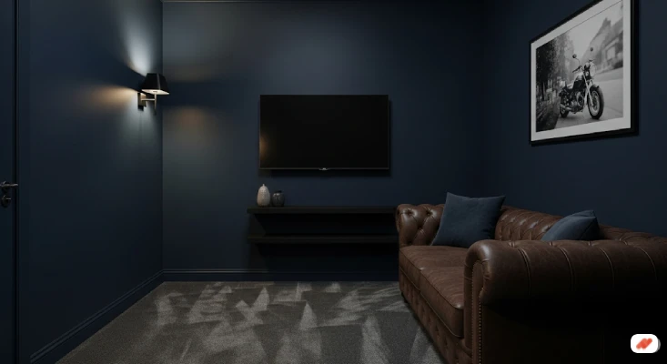 desain Ruang TV Elegan Mewah
