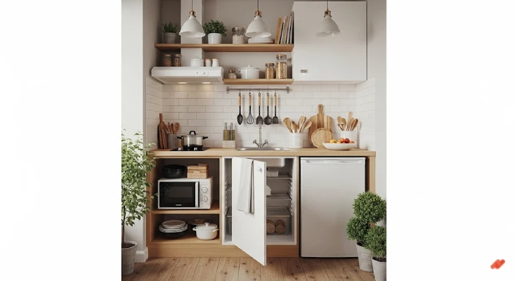 Dapur 2x2 Gaya Skandinavia
