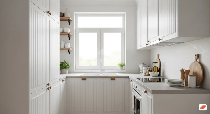 Dapur 2x2 dengan Pencahayaan Alami