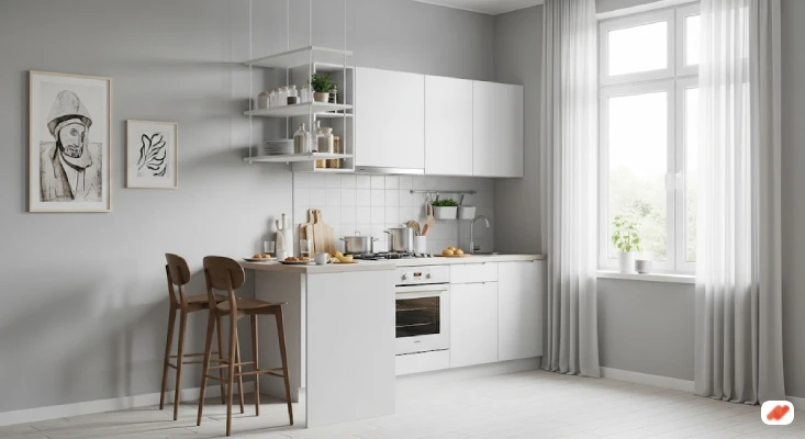 Dapur Sederhana Model Bar