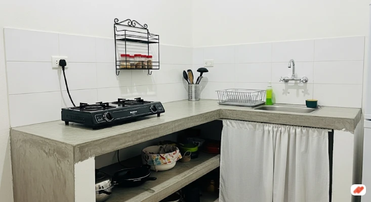 Dapur Sederhana di Rumah Kontrakan