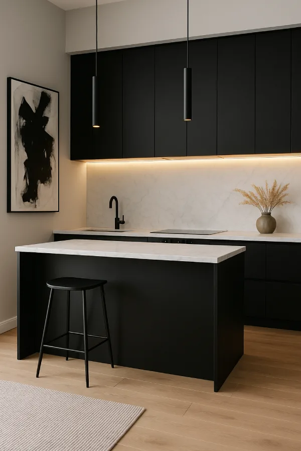 dekorasi dapur minimalis Hiasan Dinding Simpel