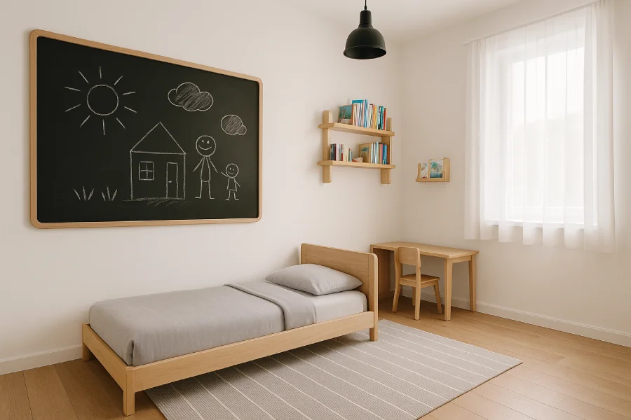 desain Kamar Anak Minimalis Dinding Kreatif