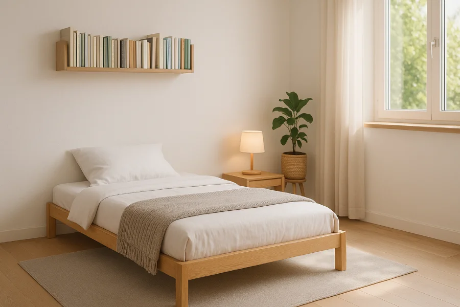 desain Kamar Tidur Skandinavia Natural