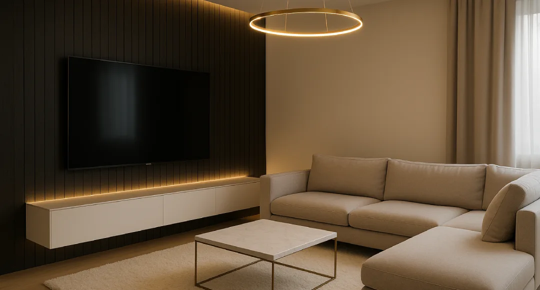 8 Ide Ruang TV dengan Style Minimalis Mewah Cocok untuk Hunian Modern