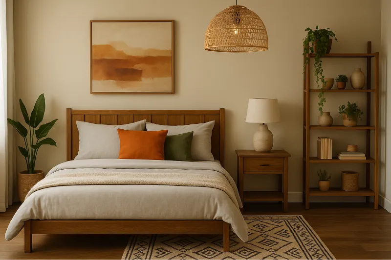 desain kamar tidur aesthetic Artisan Natural