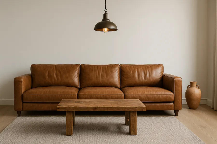 desain ruang keluarga minimalis Kontemporer Maskulin