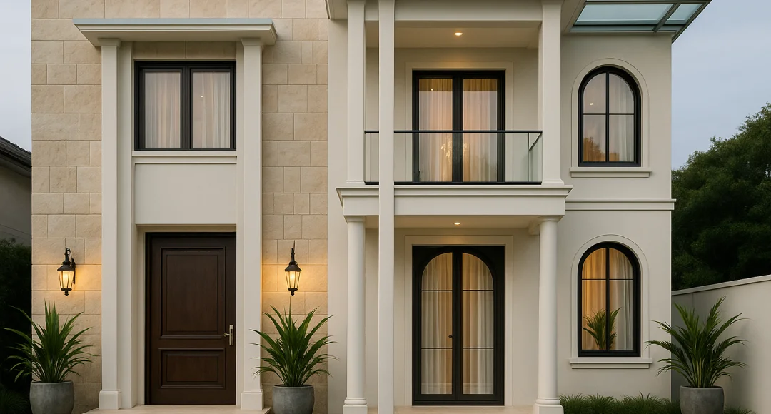 10 Inspirasi Desain Rumah Klasik Modern dengan Tampilan Romawi Kuno