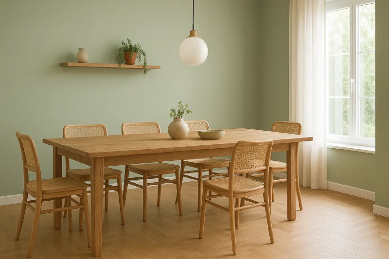 warna cat kalem Hijau Sage