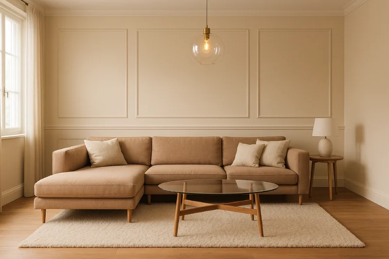 warna cat kalem Krem Tenang