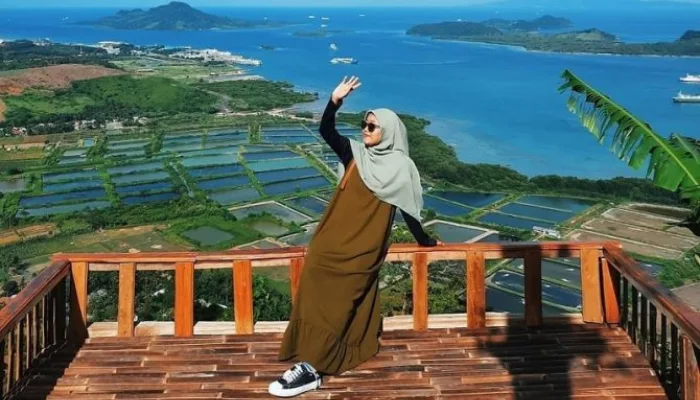 Tempat Wisata Lampung Bukit Pematang Sunrise