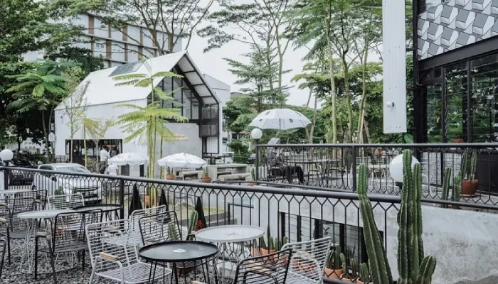 Cafe Konsep Garden di Jabodetabek Kopi Nako Alam Sutera