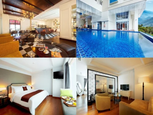Hotel kamar tidur romantis bandung De Paviljoen
