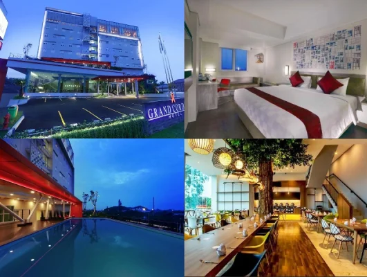 Hotel kamar tidur romantis bandung Grand Cordela Hotel Bandung