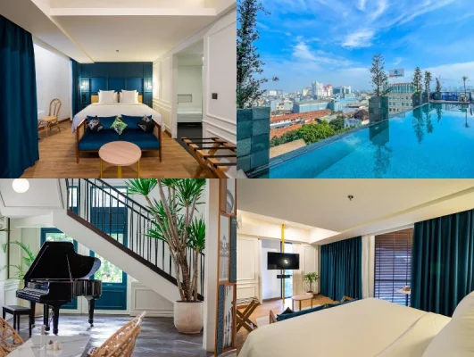 Hotel kamar tidur romantis bandung Maison Teraskita