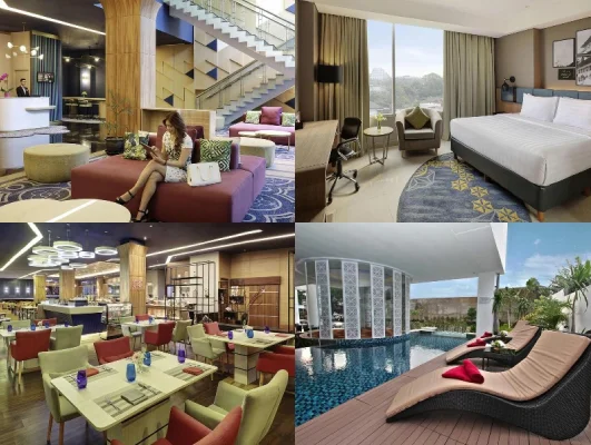 Hotel kamar tidur romantis bandung Mercure Bandung Nexa Supratman
