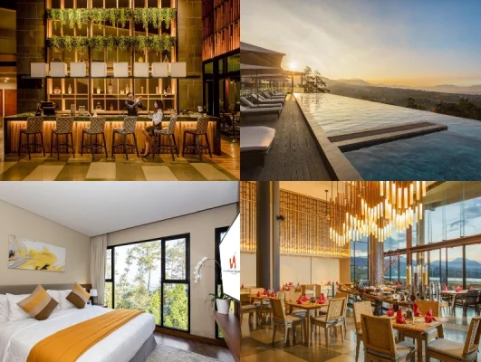 Hotel kamar tidur romantis bandung Swiss-Belresort Dago Heritage