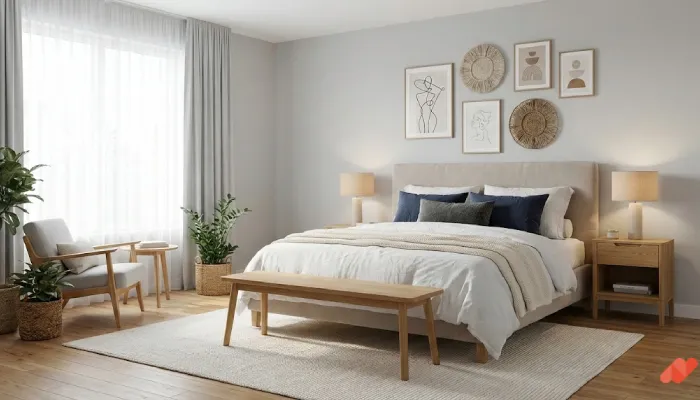 Kamar Tidur Scandinavian Modern