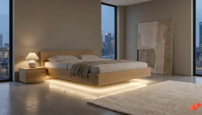 6Desain lampu led kamar tidur