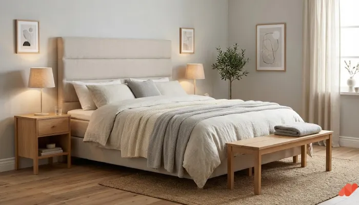 Kamar tidur scandinavian