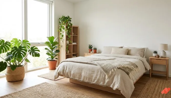 Kamar tidur scandinavian