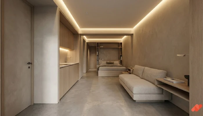 desain apartemen studio