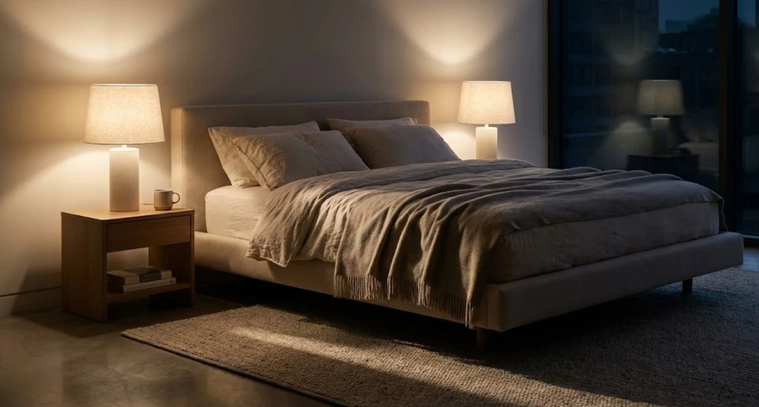 8 Inspirasi Lampu Kamar Tidur dengan Tampilan Aesthetic & Nyaman